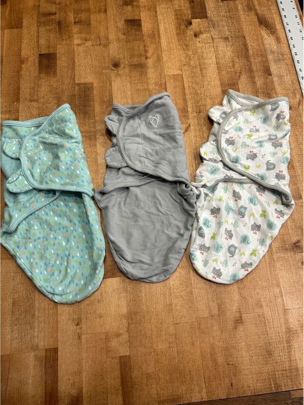 SwaddleMe Baby Swaddle Wraps 3 Pack Medium Size